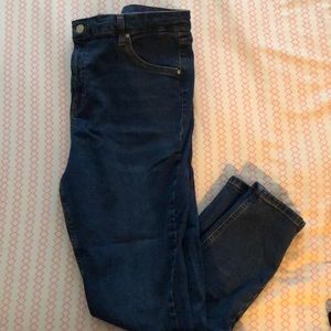 Topshop Jamie High Rise Ankle Skinny Jeans